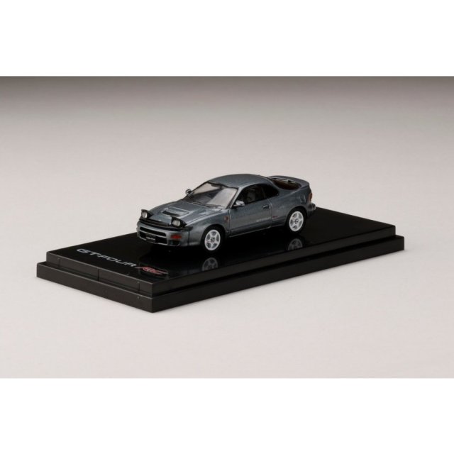 ホビージャパン 1/64 トヨタ セリカ GT-FOUR RC ST185 カスタムバージョン グレーメタリック 完成品ミニカー HJ641023BGM