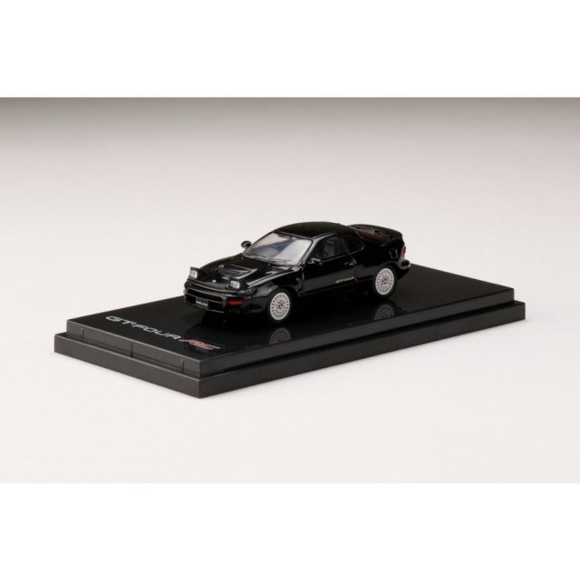 ホビージャパン 1/64 トヨタセリカ GT-FOUR RC ST185 カスタムバージョン/ディッシュホイール ブラック 完成品ミニカー HJ641023CBK