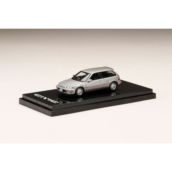 ホビージャパン 1/64 ホンダ シビック EF9 SiR II グレーメタリック 完成品ミニカー HJ641031AGM