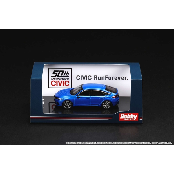1/64 ホンダ シビック FL1 LX プレミアムクリスタルブルーメタリック