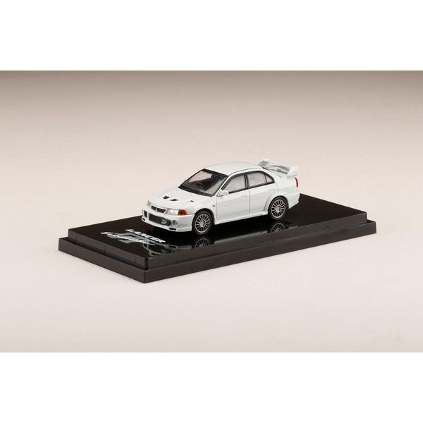 ホビージャパン 1/64 ミツビシ ランサー GSR エボリューション 6 CP9A スコーティアホワイト 完成品ミニカー HJ641033AW