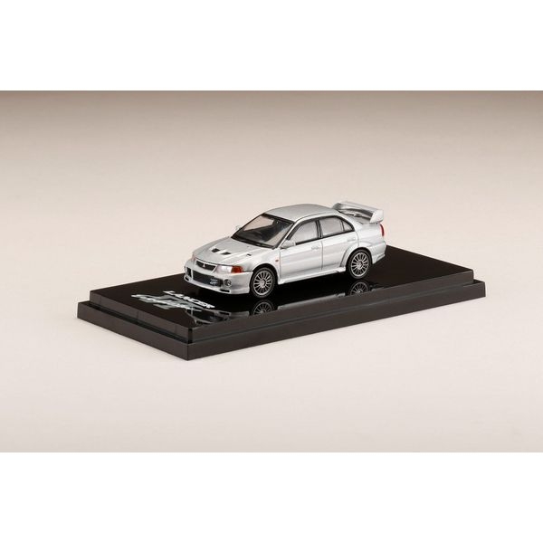 1/64 ミツビシ ランサーGSRエボリューション6 CP9A シルバー 完成品ミニカー HJ641033AS