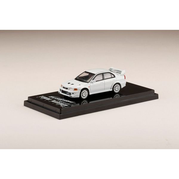 ホビージャパン 1/64 ミツビシ ランサー GSR エボリューション 6 T.M.E. スコーティアホワイト CP9A 完成品ミニカー HJ641033BW