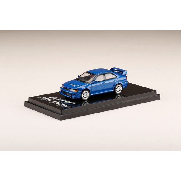 ホビージャパン 1/64 ミツビシ ランサー GSR エボリューション 6 T.M.E. CP9A カルナブルーメタリック 完成品ミニカー HJ641033BBL