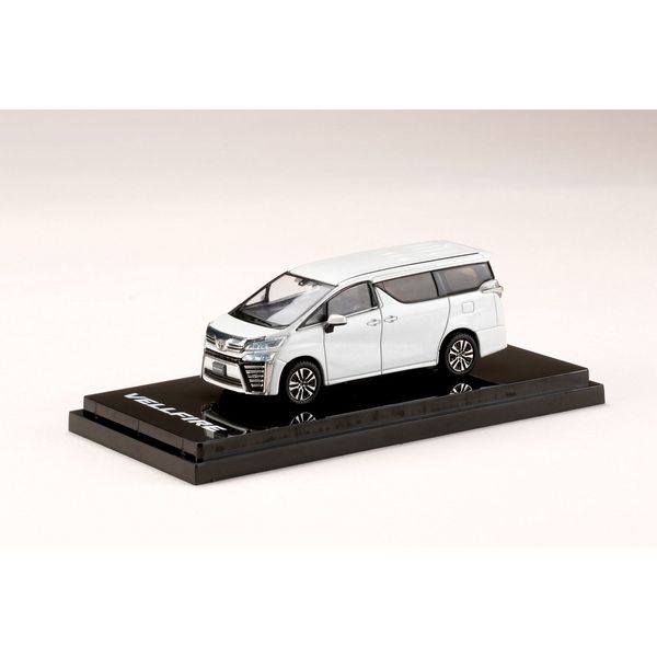 ホビージャパン 1/64 トヨタ ヴェルファイア H30W ホワイトパールクリスタルシャイン 完成品ミニカー HJ641028WP