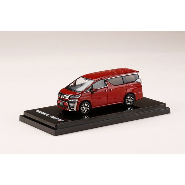 ホビージャパン 1/64 トヨタ ヴェルファイア H30W ダークレッドマイカメタリック 完成品ミニカー HJ641028R