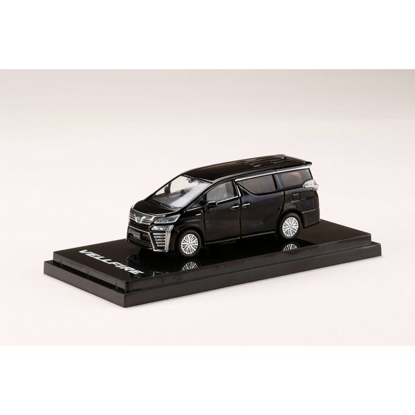 ホビージャパン 1/64 トヨタ ヴェルファイア H30W ハイブリッド ブラック 完成品ミニカー HJ641028HBK