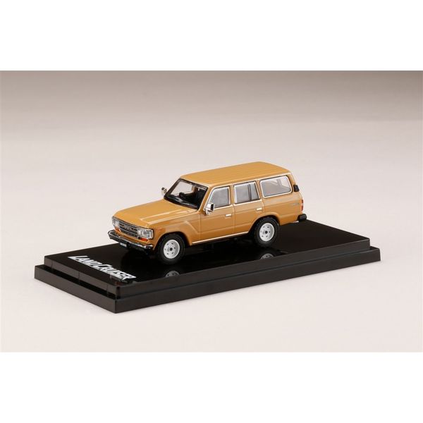 ホビージャパン 1/64 トヨタ ランドクルーザー 60 GX 1988 ベージュ 完成品ミニカー HJ641039BBG