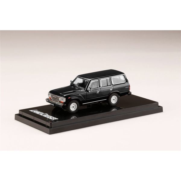 ホビージャパン 1/64 トヨタ ランドクルーザー 60 GX 1988 ブラック 完成品ミニカー HJ641039BBK