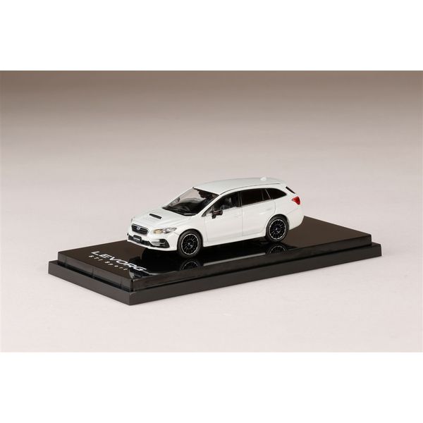 1/64 スバル レヴォーグ STI Sport EyeSight ブラックセレクション VM-F型 クリスタルホワイトパール 完成品ミニカー HJ641034CW