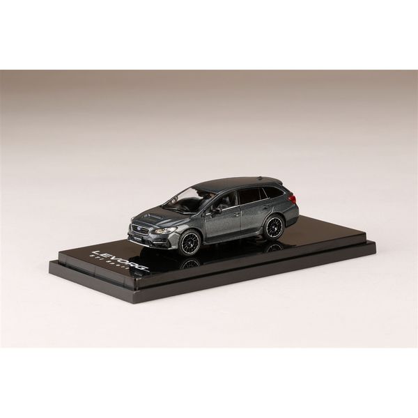 1/64 スバル レヴォーグ STI Sport EyeSight ブラックセレクション VM-F型 マグネタイトメタリック 完成品ミニカー HJ641034CGM
