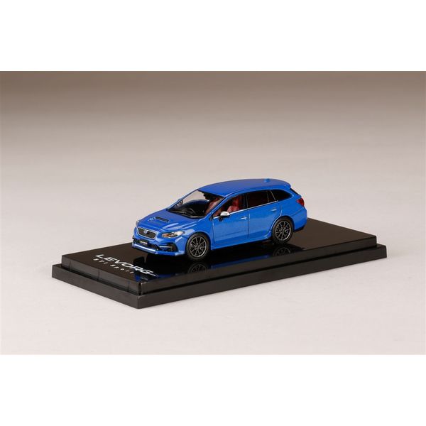 1/64 スバル レヴォーグ STI Sport EyeSight VM/F型 オプション装着車 WRブルーパール 完成品ミニカー HJ641034DWBL