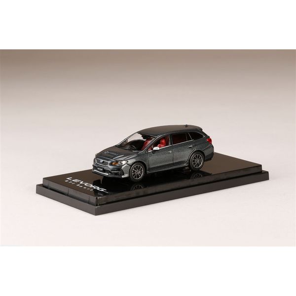 1/64 スバル レヴォーグ STI Sport EyeSight VM/F型 オプション装着車 マグネタイトメタリック 完成品ミニカー HJ641034DGM