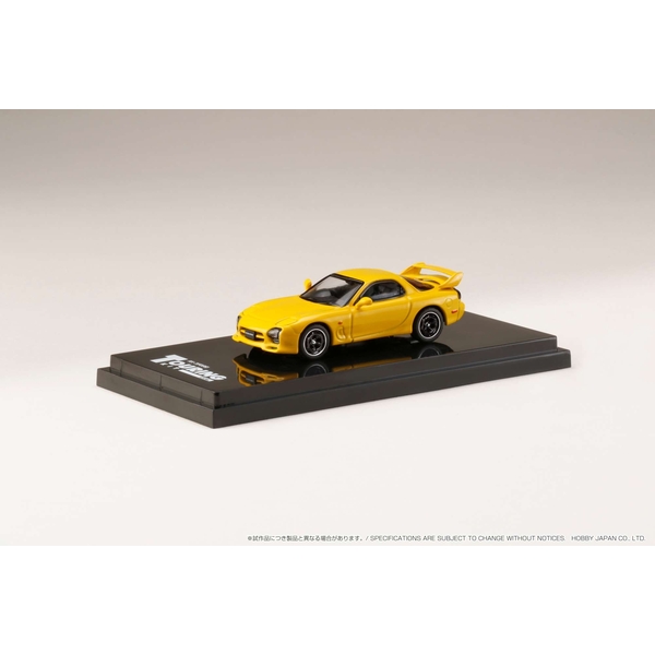 1/64 マツダ アンフィニ RX-7 FD3S A-SPEC./SPEED サンバーストイエロー