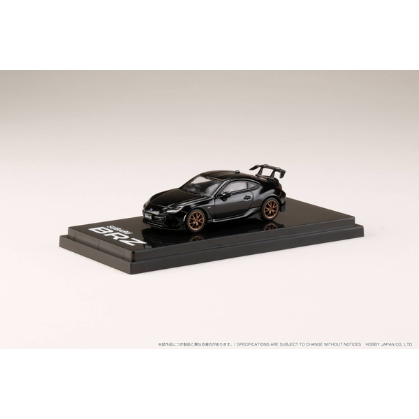 ホビージャパン 1/64 スバル BRZ ZD S STI パフォーマンス クリスタルブラックシリカ 完成品ミニカー HJ641047SBK