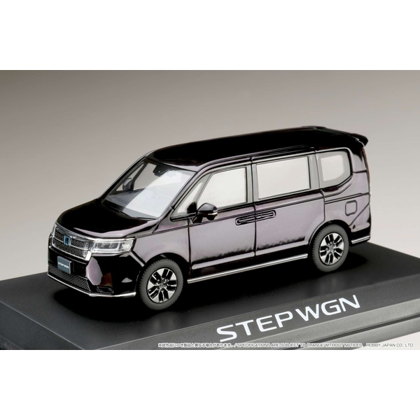 1/43 ホンダ ステップワゴン e:HEV スパーダ トワイライトミストブラックパール