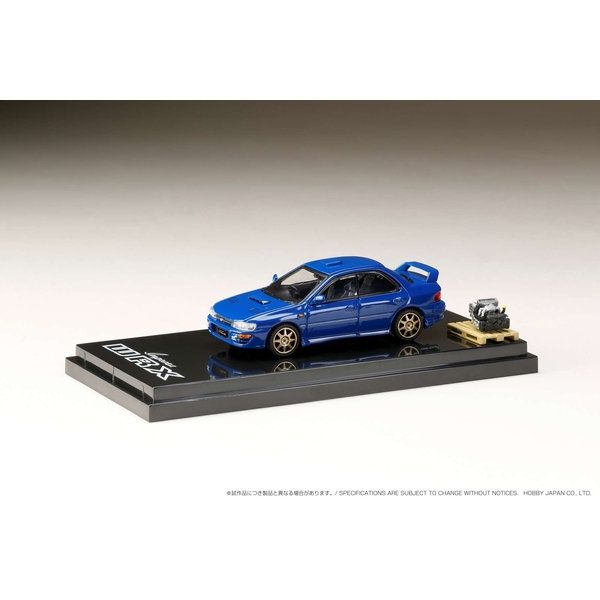 1/64 スバル インプレッサ WRX GC8 STi Version II /エンジンディスプレイモデル付 スポーツブルー