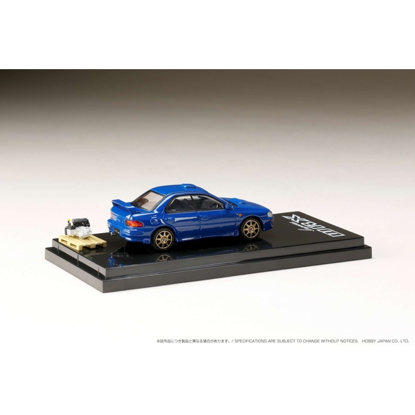 1/64 スバル インプレッサ WRX GC8 STi Version II /エンジンディスプレイモデル付 スポーツブルー