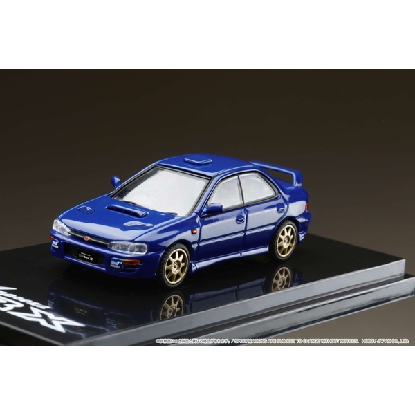 1/64 スバル インプレッサ WRX GC8 STi Version II /エンジンディスプレイモデル付 スポーツブルー