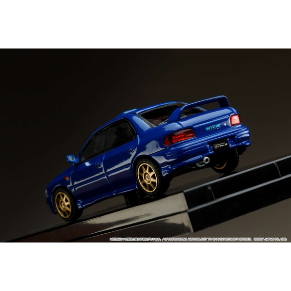 1/64 スバル インプレッサ WRX GC8 STi Version II /エンジンディスプレイモデル付 スポーツブルー