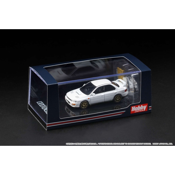 1/64 スバル インプレッサ WRX GC8 STi Version II/エンジンディスプレイモデル付 フェザーホワイト