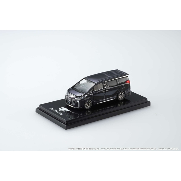 1/64 トヨタ アルファード H30W カスタムVer. スパークリングブラックパールクリスタルシャイン