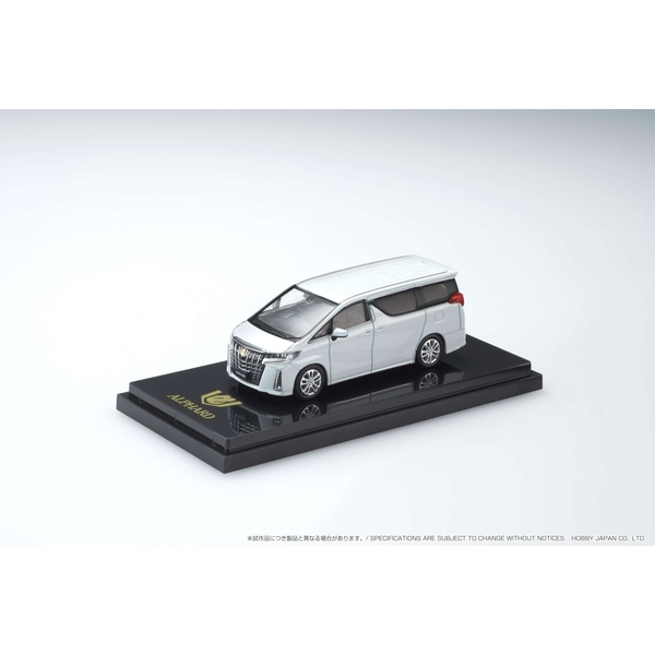 1/64 トヨタ アルファード 2.5S H30W TYPE GOLD ホワイトパールクリスタルシャイン