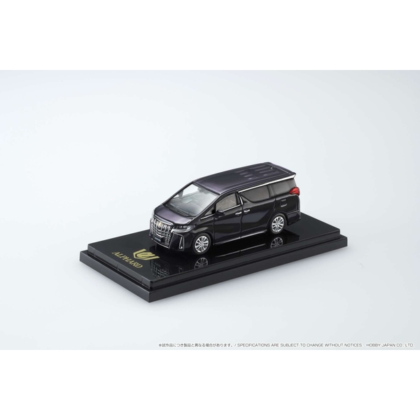 1/64 トヨタ アルファード 2.5S H30W TYPE GOLD スパークリングブラックパールクリスタルシャイン