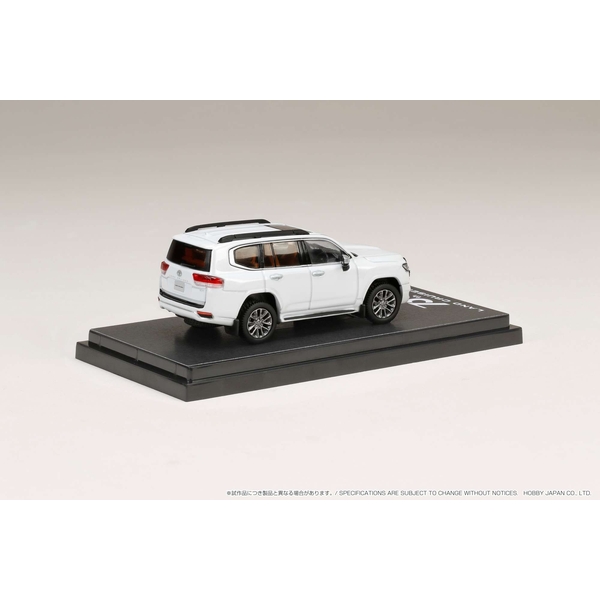 1/64 トヨタ ランドクルーザー JA300W ZX プレシャスホワイトパール/ベージュ内装