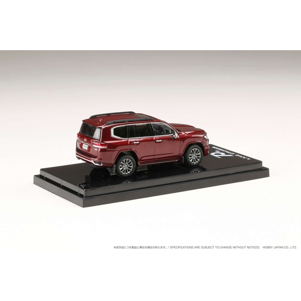 1/64 トヨタ ランドクルーザー JA300W ZX ダークレッドマイカメタリック/ブラック内装