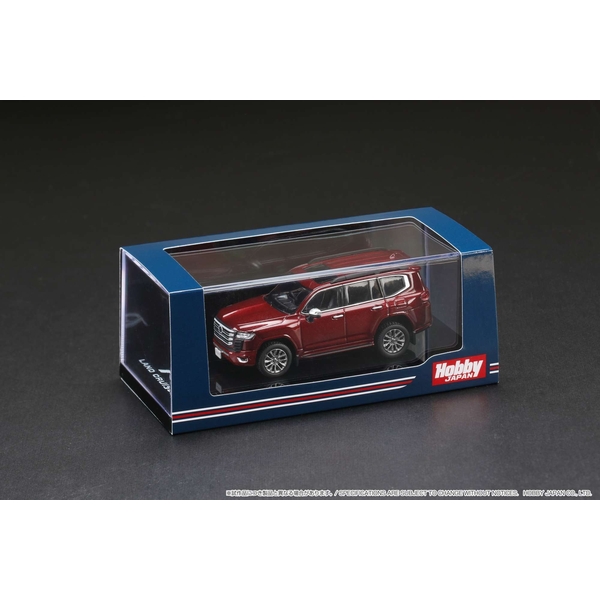 1/64 トヨタ ランドクルーザー JA300W ZX ダークレッドマイカメタリック/ブラック内装