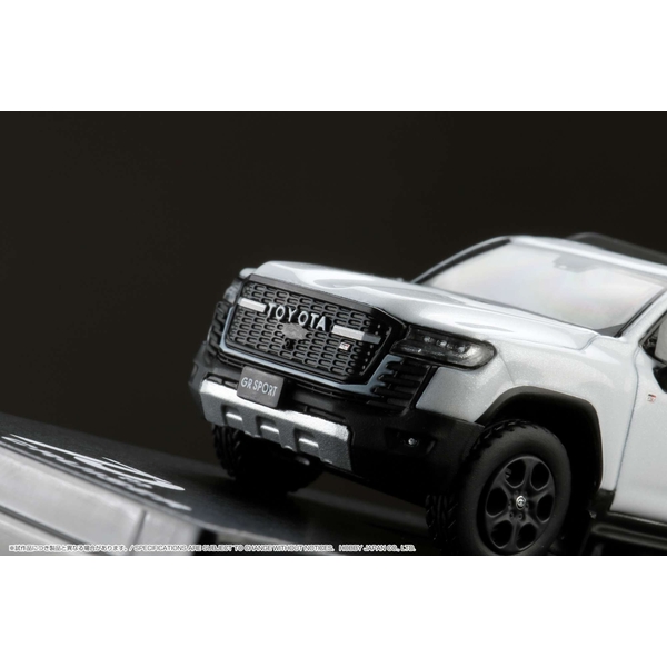 1/64 トヨタ ランドクルーザー GR SPORT プレシャスホワイトパール/ブラック+ダークレッド内装