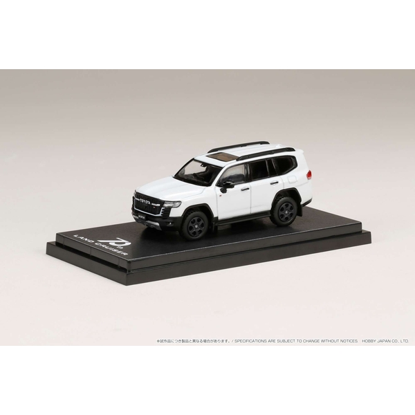 1/64 トヨタ ランドクルーザー JA300W GR SPORT プレシャスホワイトパール/ブラック内装