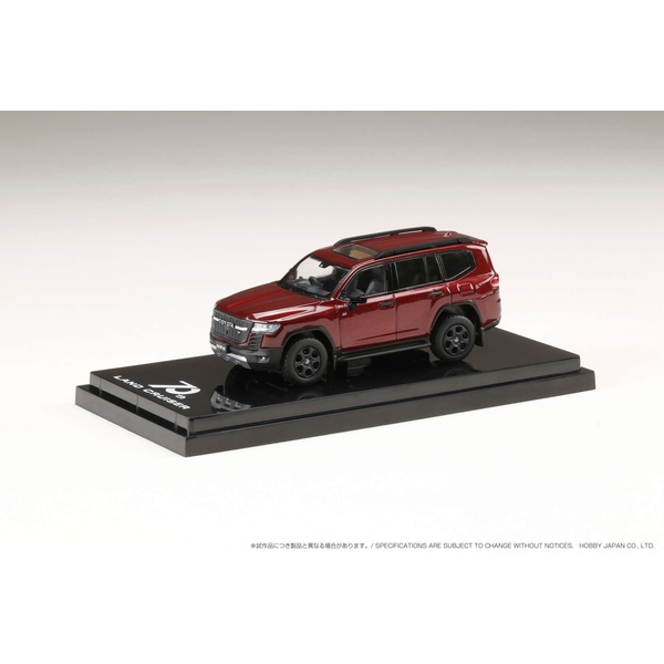 1/64 トヨタ ランドクルーザー JA300W GR SPORT ダークレッドマイカメタリック/ブラック内装