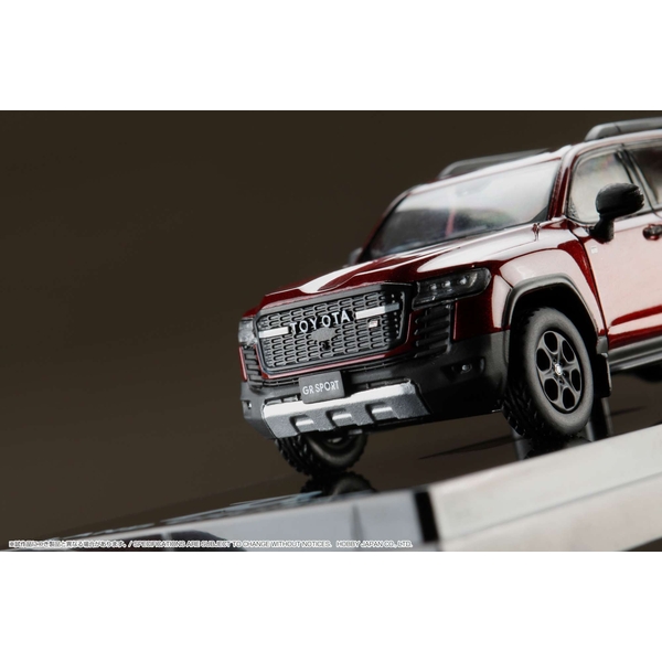 1/64 トヨタ ランドクルーザー JA300W GR SPORT ダークレッドマイカメタリック/ブラック内装