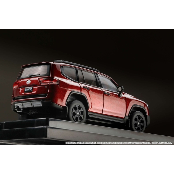 1/64 トヨタ ランドクルーザー JA300W GR SPORT ダークレッドマイカメタリック/ブラック内装