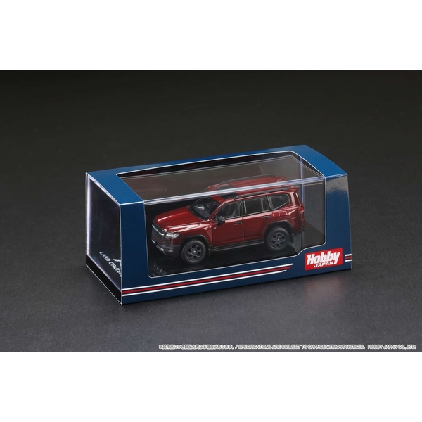 1/64 トヨタ ランドクルーザー JA300W GR SPORT ダークレッドマイカメタリック/ブラック内装