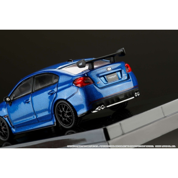 1/64 スバル WRX STI RA-R オプション装着車/エンジンディスプレイモデル付 WRブルーパール