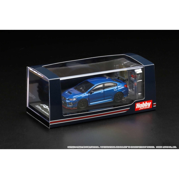 1/64 スバル WRX STI RA-R オプション装着車/エンジンディスプレイモデル付 WRブルーパール