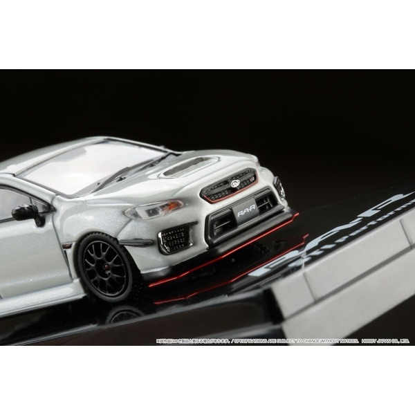 1/64 スバル WRX STI RA-R オプション装着車/エンジンディスプレイモデル付 クリスタルホワイトパール