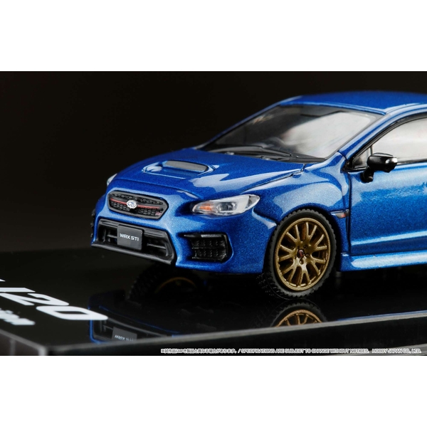 1/64 スバル WRX STI EJ20 FINAL EDITION フルパッケージ/エンジンモデル付 WRブルーパール