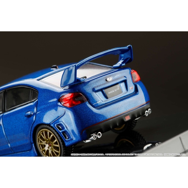 1/64 スバル WRX STI EJ20 FINAL EDITION フルパッケージ/エンジンモデル付 WRブルーパール