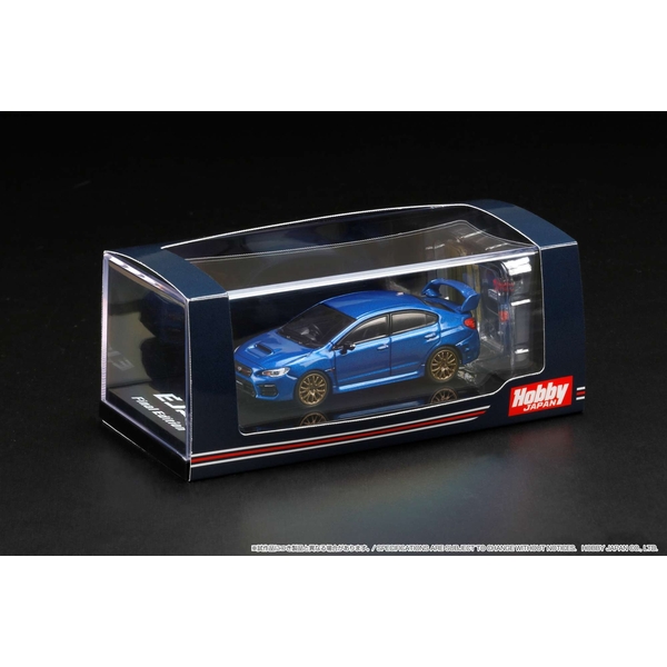 1/64 スバル WRX STI EJ20 FINAL EDITION フルパッケージ/エンジンモデル付 WRブルーパール