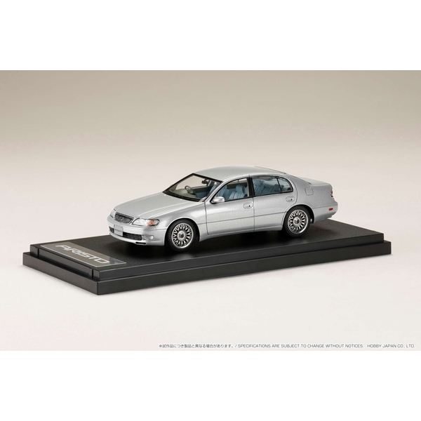 1/43 トヨタ アリスト 3.0V JZS147 カスタムバージョン シルバーメタリック 完成品ミニカー PM43152CS