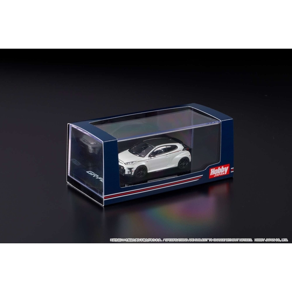 1/64 トヨタ GRヤリス RZ ハイパフォーマンス GRパーツ装着車 プラチナホワイトパールマイカ