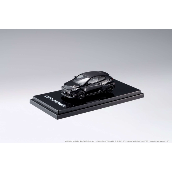 1/64 トヨタ GRヤリス RZ ハイパフォーマンス GRパーツ装着車 プレシャスブラックパール