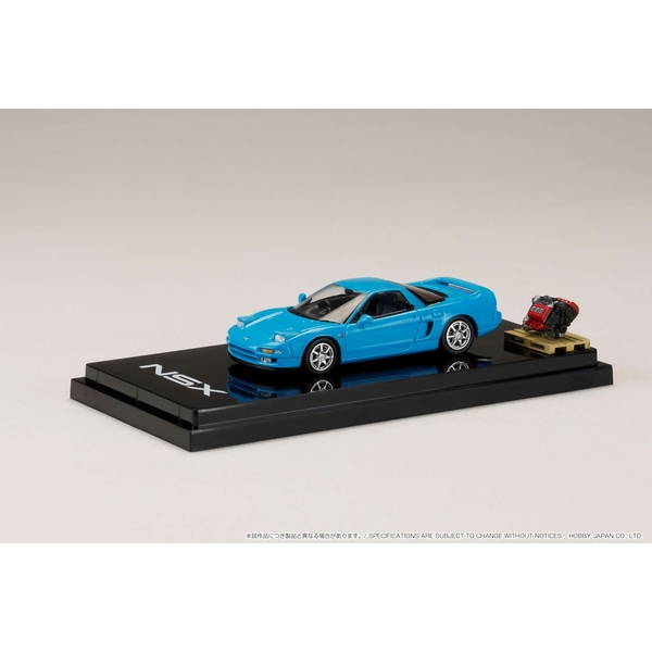 1/64 ホンダ NSX クーペ エンジンディスプレイモデル付 フェニックスブルー 完成品ミニカー HJ644006BBL