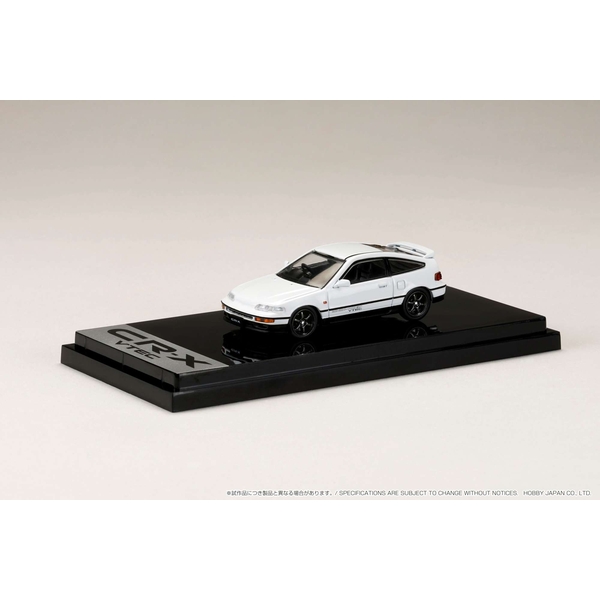 1/64 ホンダ CR-X SiR EF8 JDMスタイル ホワイト 完成品ミニカー HJ643005W