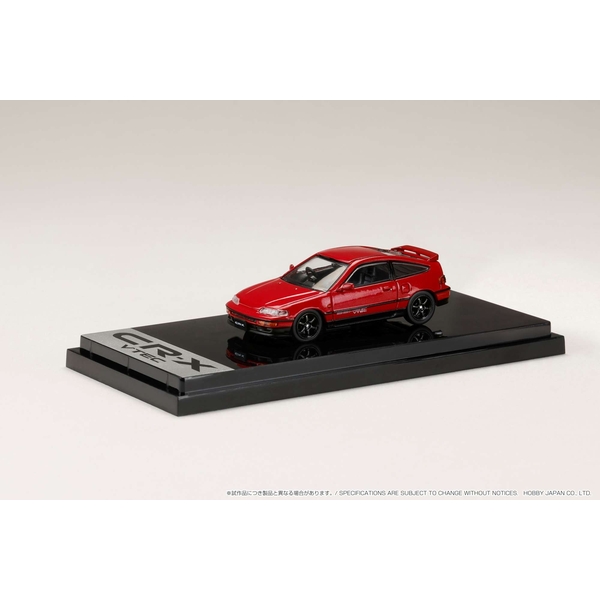 1/64 ホンダ CR-X SiR EF8 JDMスタイル レッドパール 完成品ミニカー HJ643005R
