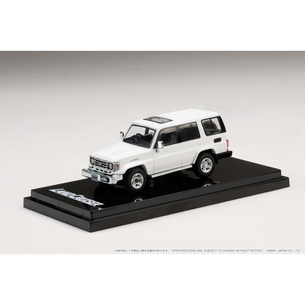 1/64 トヨタ ランドクルーザー 70 ZX 4DOOR '2001 ホワイト 完成品ミニカー HJ642038BW